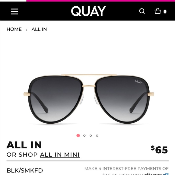 Quay Australia Accessories - QUAY Australia All-in Sunglasses